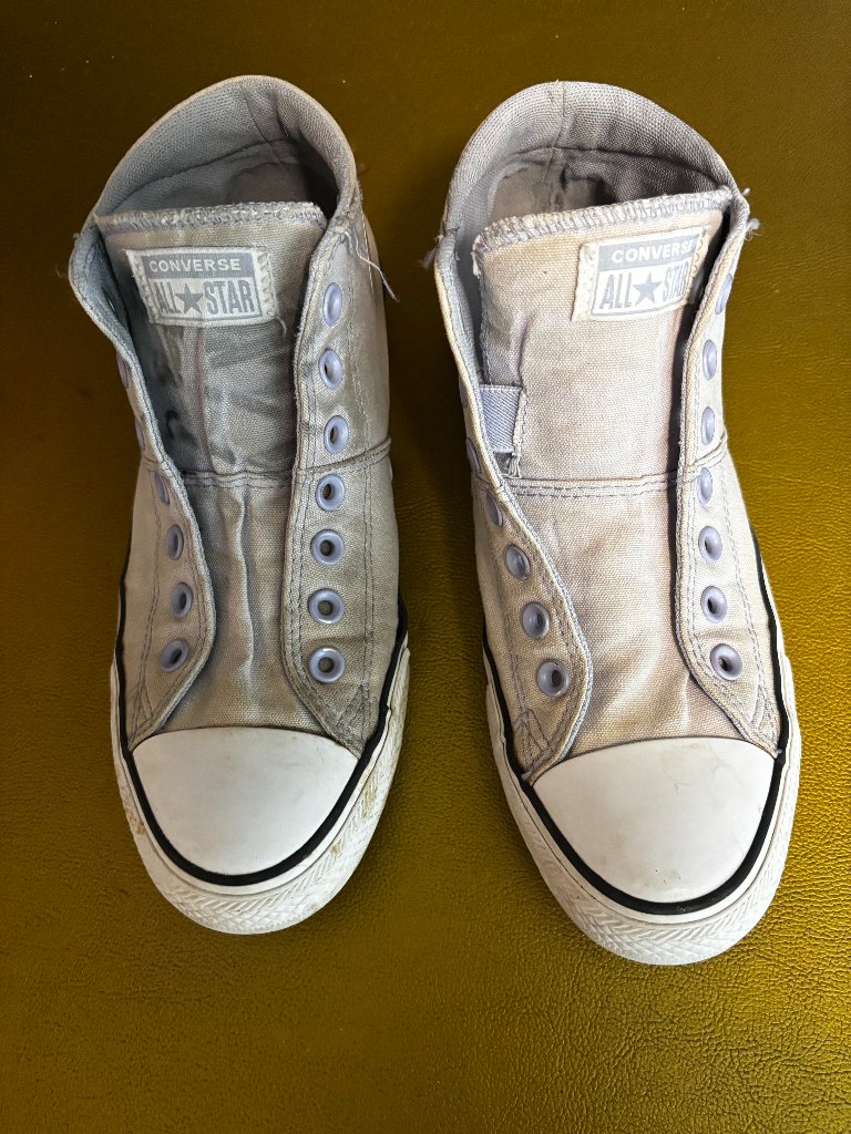 Womens Purple All Star Converse Size 10
